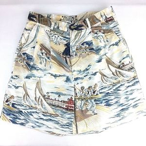 Reyn Spooner Women's Shorts Size 30 Sailing